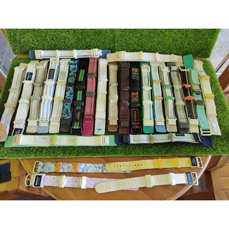 สายรัดผ้า Baby-g (สไตล์วินเทจ)