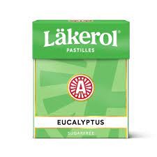 Lakerol Eucalyptos Candy 25g.  เลเกรอลยูคาลิปทอสแคนดี้ 25กรัม