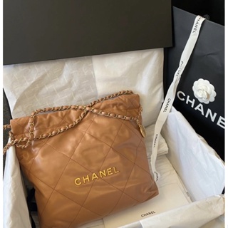 chanel 22 สีคาลาเมล size M