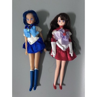 เซเลอร์มูนตุ๊กตาวินเทจ Sailor Moon Mercury-Mars Vintage Doll