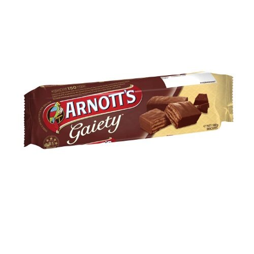 Arnotts Chocolate Gaiety Biscuit ขนม ช็อคโกแลต ขนมหวาน 160g ...