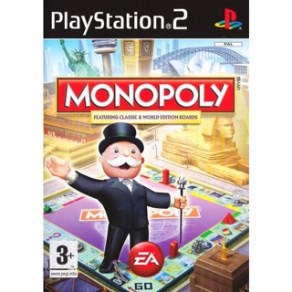 Monopoly (Europe) PS2 แผ่นเกมps2 แผ่นไรท์ เกมเพทู