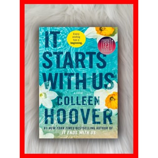 (ใหม่) It Starts With Us โดย Colleen Hoover HARDCOVER (มันจบด้วยหนังสือภาคต่อสหรัฐอเมริกา 2)