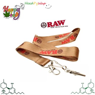 RAW Lanyard สายคล้อง RAW สร้อบเก็บกุญแจ สร้อยห้อยบัตร raw keychain ป้ายห้อยบัตรพนักงาน สายคล้องคอ ที่แขวนบัตร