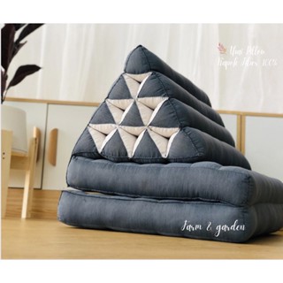 หมอนอิง พร้อมเบาะ2พับ 30x50x120 ไส้นุ่น Otop Thai pillow, Kapok Fiber