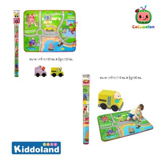 CoComelon Giant Mat With Vehicle รถของเล่นพร้อมแผ่นรอง (สินค้าพร้อมส่ง)