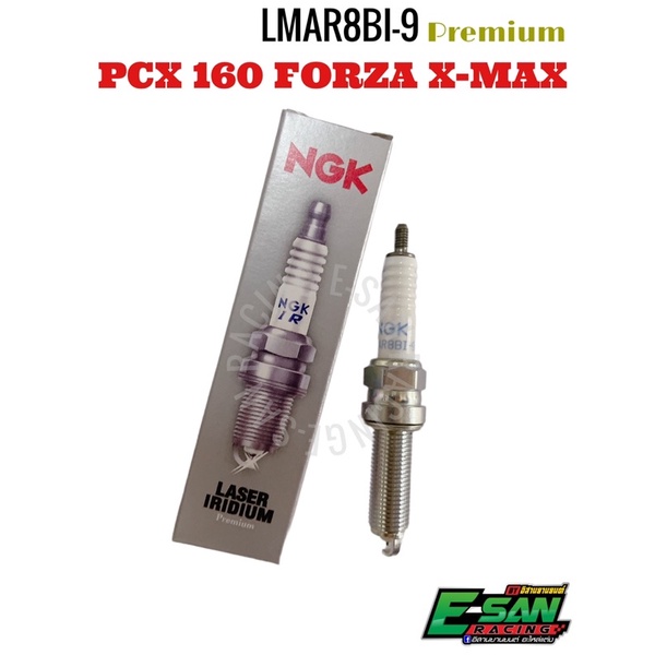หัวเทียน NGK Laser Iridium PCX160 Forza X-max กล่องเทา