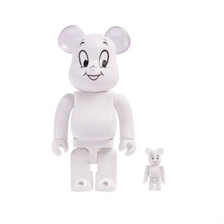 Bearbrick Casper 400% &amp; 100% ของแท้ มือ1 Be@rbrick