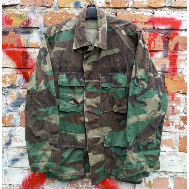 BDU WOODLAND M80 USMC Jacket USA Parka M65 เสื้อแจ็คเก็ตหนา