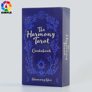 The Harmony Tarot Cards For Beginners Classic Traditional Tarot Deck For Fortune Telling Divination Game