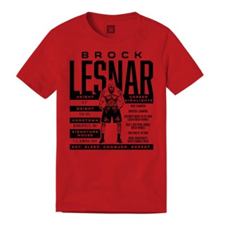 Brock Lesnar "Career Highlights" เสื้อยืด เสื้อมวยปล้ำ