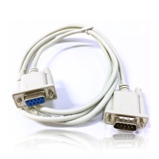 สาย Serial RS232 DB9-Pin Male to Female ยาว 1.5M