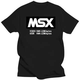 เสื้อวินเทจชาย บุรุษเสื้อผ้าผู้ชายเสื้อยืด MSX BIOS เสื้อยืดเสื้อยืดคลาสสิกผู้หญิงเสื้อยืดเสื้อยืดด้านบน