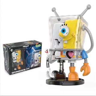 ของเล่นฟิกเกอร์สพันจ์บ็อบ SquarePants Nickelodeon PVC สําหรับเก็บสะสม ของขวัญ