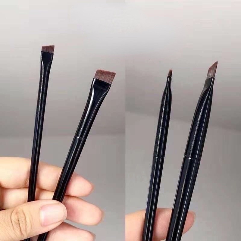 B-08🌟Eyebrown brush แปรงแต่งหน้า เขียนอายไลเนอร์เเละคิ้ว เเบบบางพิเศษ แบบพกพา ทนทาน วัสดุเเข็งแรง - รูปที่ 3