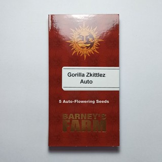 Barneys farm Gorilla Zkittlez Auto 5 cannabis seeds