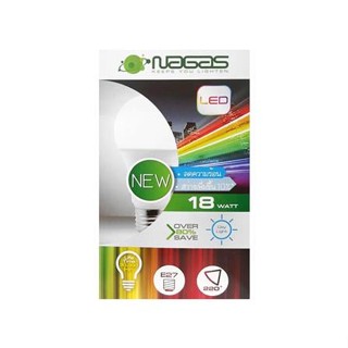 หลอด LED NAGAS ECO Bulb 18 วัตต์ DAYLIGHTL E27