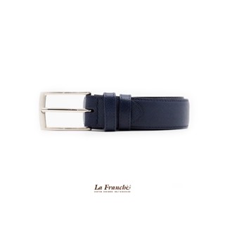 La Franche - Working Belt เข็มขัดหนังวัวแท้ พร้อมหัวเข็มขัดนิกเกิ้ล Code #2W0055