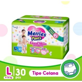 1 BALL MERRIES PANTS GOOD SKIN L30 / XL 26 / M34 / PAMPERS MERRIES
