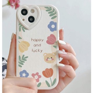 [พร้อมส่ง🇹🇭] เคสไอโฟน ลายหมีดอกไม้ 🌷 (89) เคสiPhone iPhone11 iPhoneXR iPhone12 iPhone13 iPhone7Plus/8Plus iPhoneXsMax