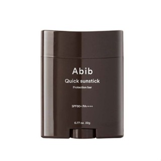 Abib Quick Sunstick Protection Bar 22g อาบิบ โทนอัพ ซันสติ๊ก ซิลค์กี้ บาร์ 20 กรัม กันแดดหน้า K beauty