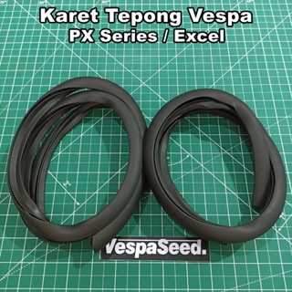 แป้งยาง Vespa PX Excel Super Sprint ชุดซ้าย ขวา