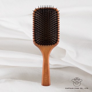 Aveda paddle brush large wooden