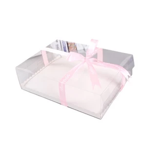 กล่องเค้กตัวเลข กล่องเค้กตัวอักษร พร้อมฐานรองสีขาว /BX7(BX7 1P(30.2*21*10cm))