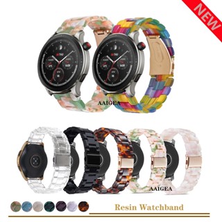 สายรัดเรซินใสสำหรับ Huami Amazfit GTR 4 3 2 2e mini 42mm 47mm 2e GTR2 GTR3 Pro GTR4