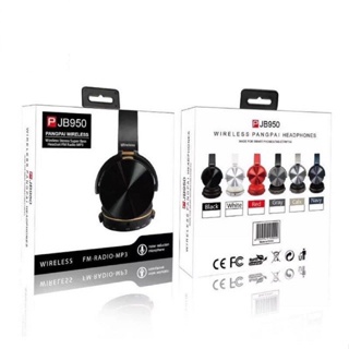 Wireless Bluetooth 4.1 Headphone Stereo หูฟังบลูทูธเเบบครอบหู รุ่นJB950