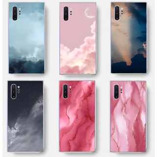 สําหรับ Samsung galaxy note 10 plus ซิลิโคนนิ่ม TPU เคสโทรศัพท์ด้านหลัง