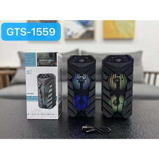 NEW!! สินค้ามีพร้อมส่ง ลำโพงบลูทูธ รุ่น GTS-1559 ลำโพงกลางแจ้ง ขนาด3*2 นิ้ว ลำโพง2ดอก