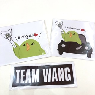 💖พร้อมส่ง💖 สติกเกอร์ติดรถยนต์ สติ๊กเกอร์ ติดรถ sticker for car got7 blackpink bp teamwang แบรนด์ kkathzy_handmade