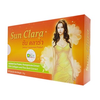 Sun Clara ซันคลาร่า กล่องส้ม สูตรดั้งเดิม ขนาด 30 แคปซูล 02013