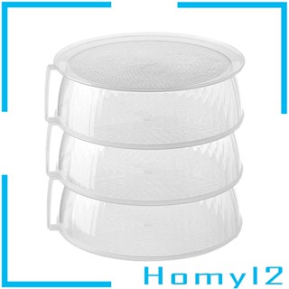 [HOMYL2] กล่องเก็บของ แบบใส กันฝุ่น วางซ้อนกันได้ สําหรับห้องครัว บ้าน