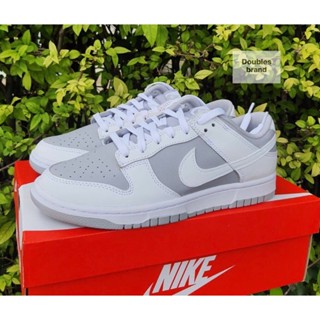 (พร้อมส่ง) Nike Dunk Low Grey White