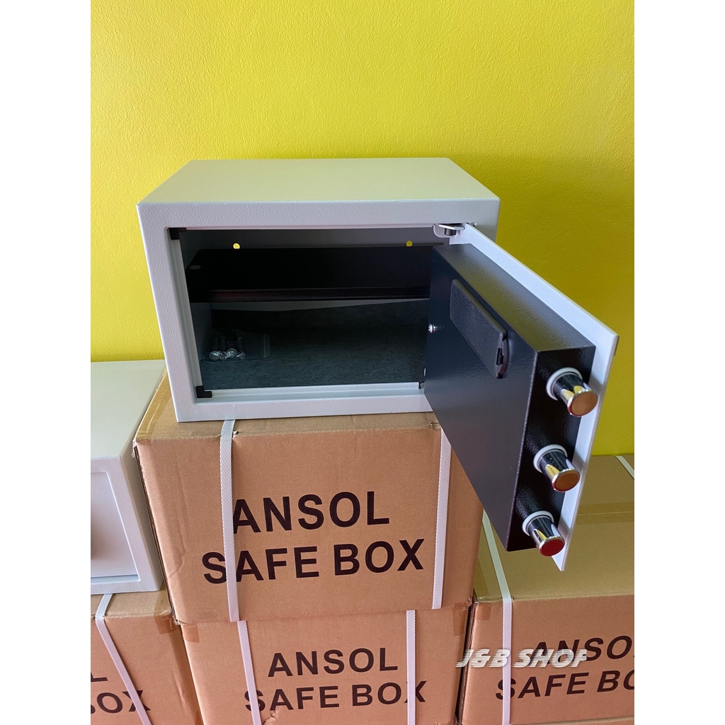 ตู้เซฟนิรภัย  ตู้เซฟANSOL (ขนาด35*25*25) ระบบอิเล็กทรอนิกส์ ราคา ถูกที่สุด ดีลบีเคเค แกลเลอรีภาพที่ 5