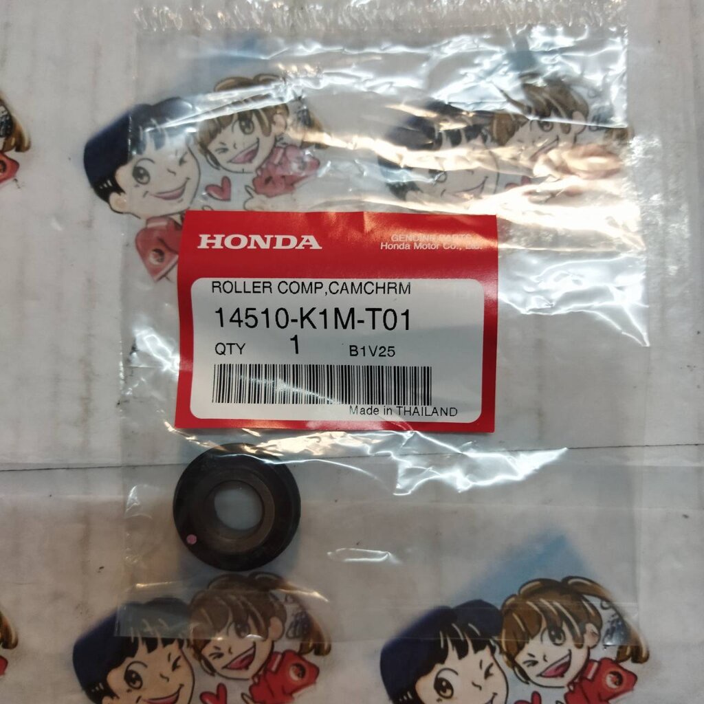 14510-K1M-T01 ลูกกลิ้งดันโซ่ราวลิ้น WAVE110I SUPER CUB 2021-2022 , MSX GROM 2021 อะไหล่แท้ HONDA