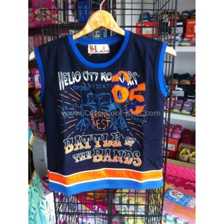 TNB-315 เสื้อแขนกุดเด็กชาย Size-90 (1-2Y)