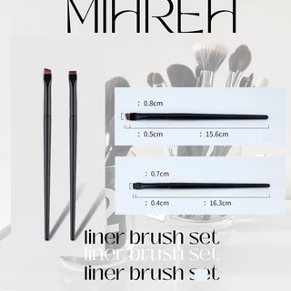 (2035)(พร้อมส่ง) SET แปรงอายไลเนอร์ 101 eyeliner brush เส้นคมกริป ขนแปรงดีมาก