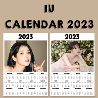 ❗พร้อมส่ง❗ ปฏิทิน IU 2566 2023 ขนาด A3 A4 ส่งรูปมาทำได้น้าา ✨