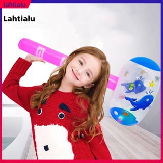 Lahtialu ค้อนเป่าลมเรืองแสง พิมพ์ลายการ์ตูน พร้อมกระดิ่ง ของเล่นสําหรับเด็ก