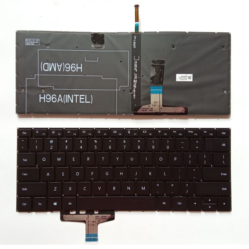 US คีย์บอร์ดแบ็คไลท์ Huawei matebook 13 KPL-W00 VLR-W19 W19P W19L KPR-W19 W29 WRTB-WFE9L