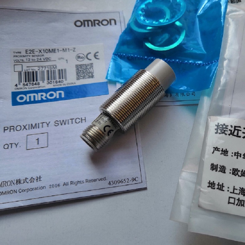 YY เซ็นเซอร์ Omron Proximity Sensor E2E-X10ME1-M1-Z E2E-X10ME2-M1-Z E2E-X10MF1-M1-Z E2E-M10MF-M1-M1-