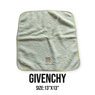 ผ้าขนหนู ผ้าเช็ดหน้า แบรนด์givenchyแท้