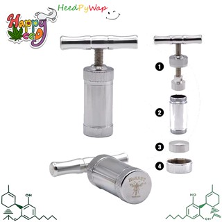 HORNET/CANNADUD เครื่องอัดแท่ง อลูมิเนียม Herb Presser คอมเพรสเซอร์กดเครื่องเทศ เครื่องกด Crusher Press