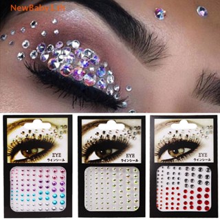 BABYONE Tattoo Sticker Glitter Diamond Makeup Eyeliner Eyeshadow Face Rhinestone Sticker TH