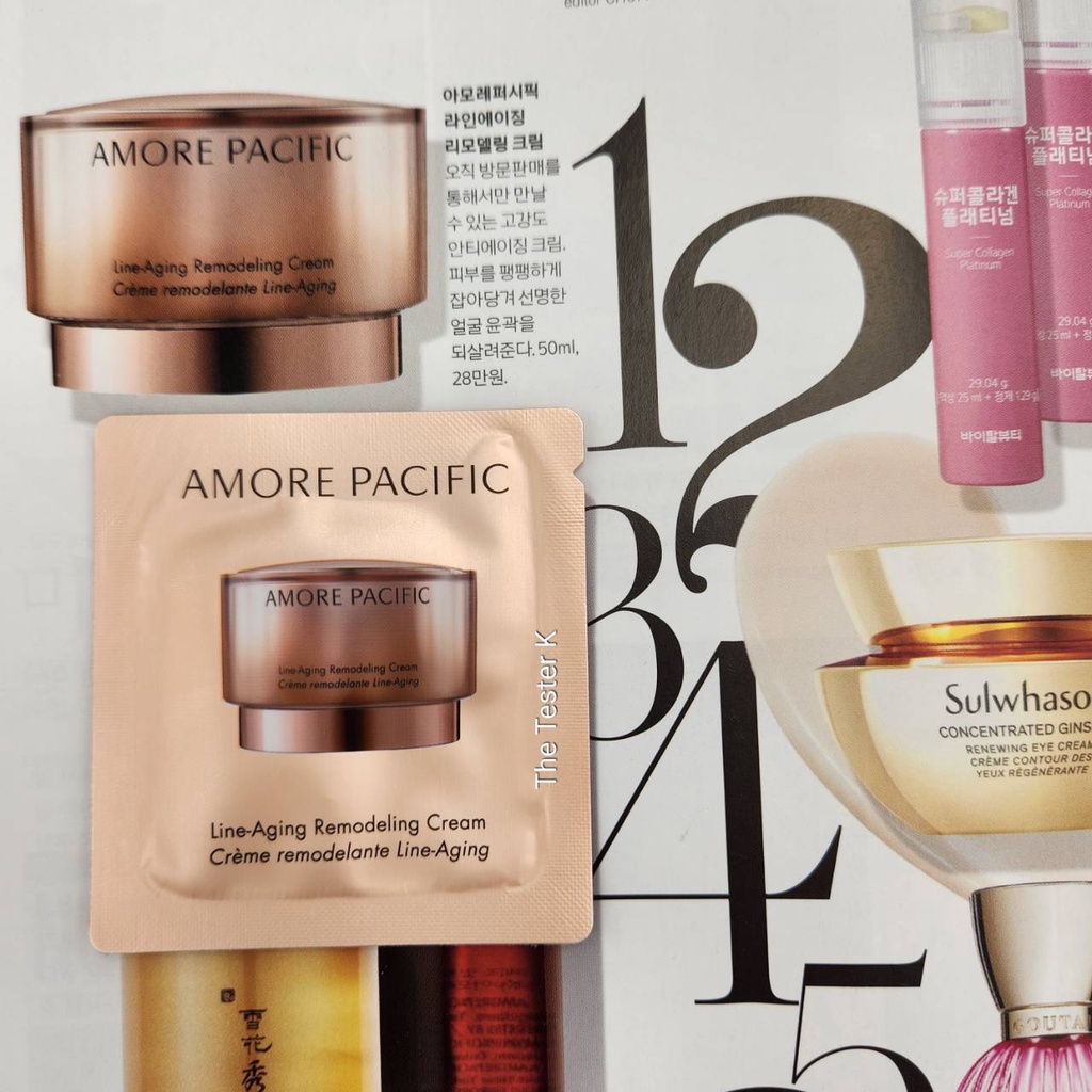 #พร้อมส่ง/Exp22/7/27 #ตัวใหม่ล่าสุด เซรั่มที่เหมือนไปร้อยไหม #Amore pacific Line-Aging Corrector 1ml