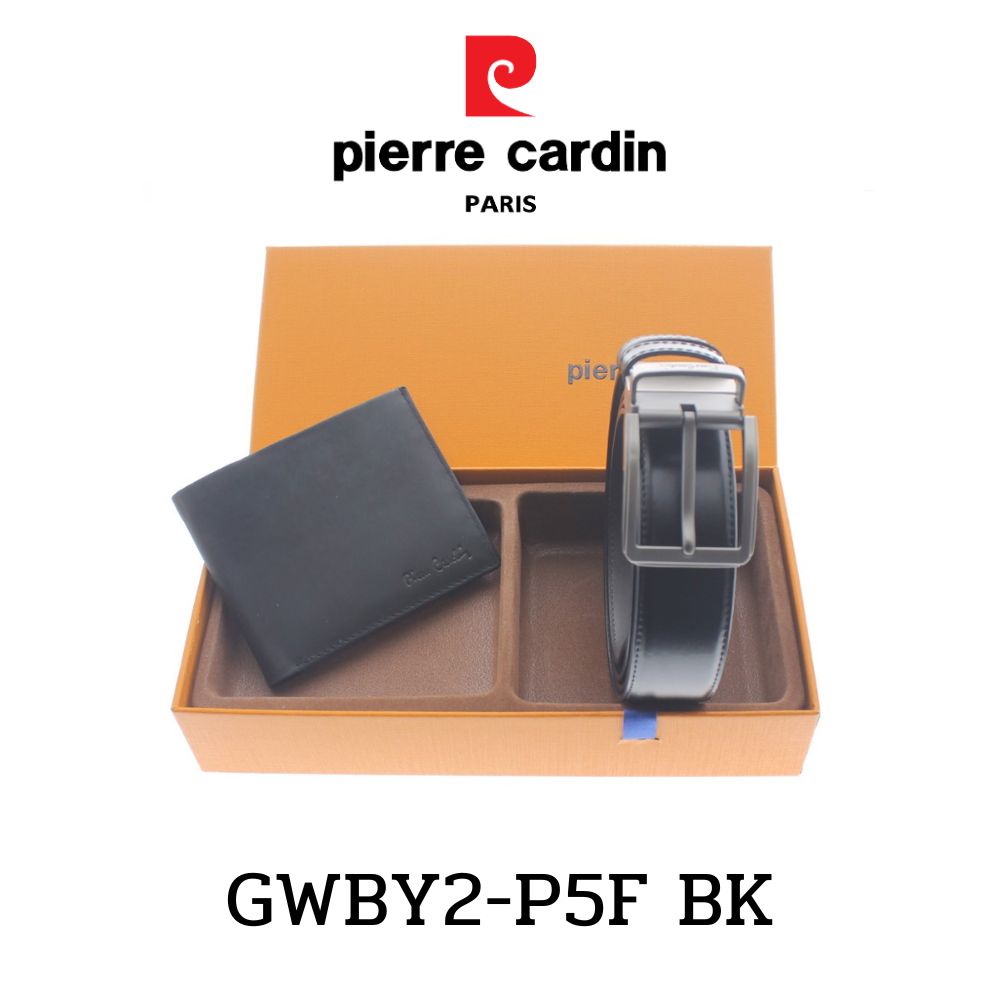 Pierre Cardin Gift set กิ๊ฟเซ็ทกระเป๋าธนบัตร+เข็มขัด รุ่น GWBY2-P5F