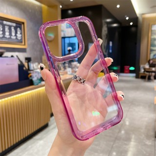 เคสโทรศัพท์มือถือ แบบใส ลายอวกาศ สีม่วง คุณภาพสูง สําหรับ iphone 14 14plus 14pro 14promax 13 13pro 13promax 12 12pro 12promax 11 11promax